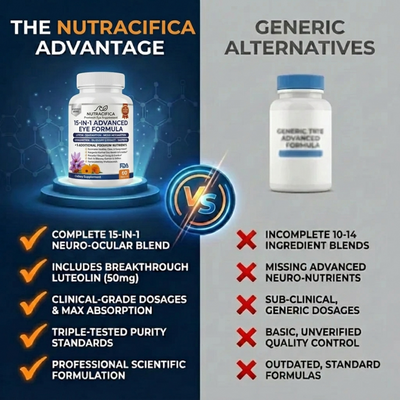 Nutracifica 15-in-1 Advanced Eye Formula - 1 Bottle Special Offer
