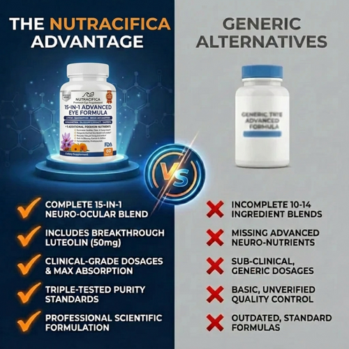 Nutracifica 15-in-1 Advanced Eye Formula