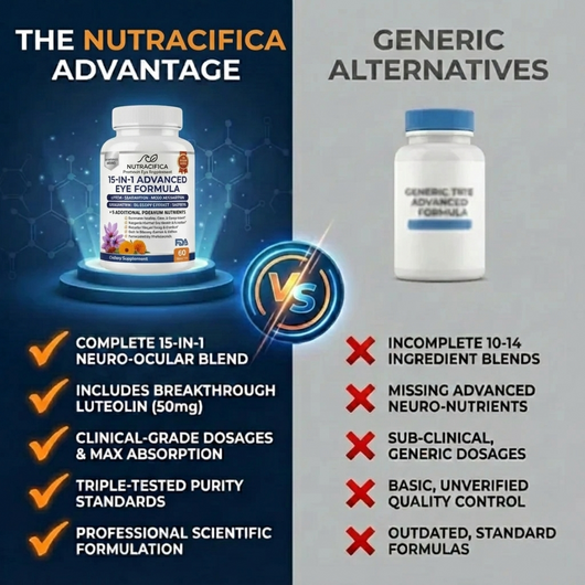 Nutracifica 15-in-1 Advanced Eye Formula - 1 Bottle Special Offer