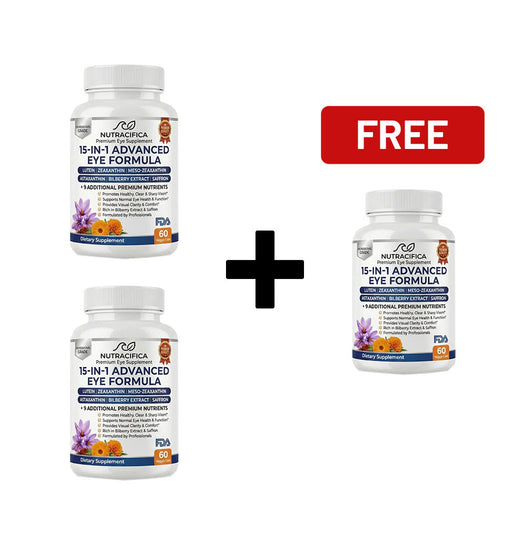 Nutracifica 15-in-1 Advanced Eye Formula.