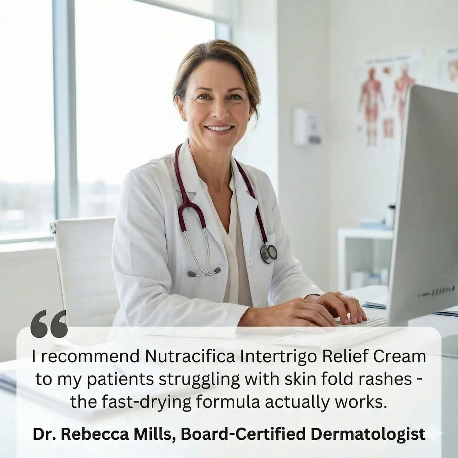 Dermatologist recommended. Clinically tested.