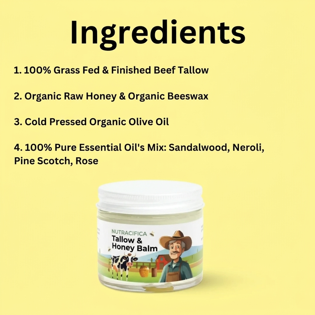 Beautiful Skin with Tallow & Honey Balm - Nature's Miracle!