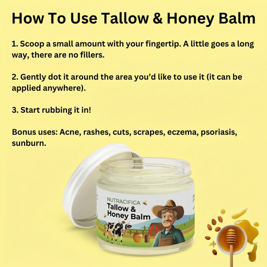Nutracifica Tallow & Honey Balm - 2 oz