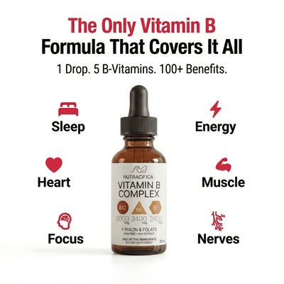 5-in-1 Vitamin B Complex - 1 Bottle Special Offer